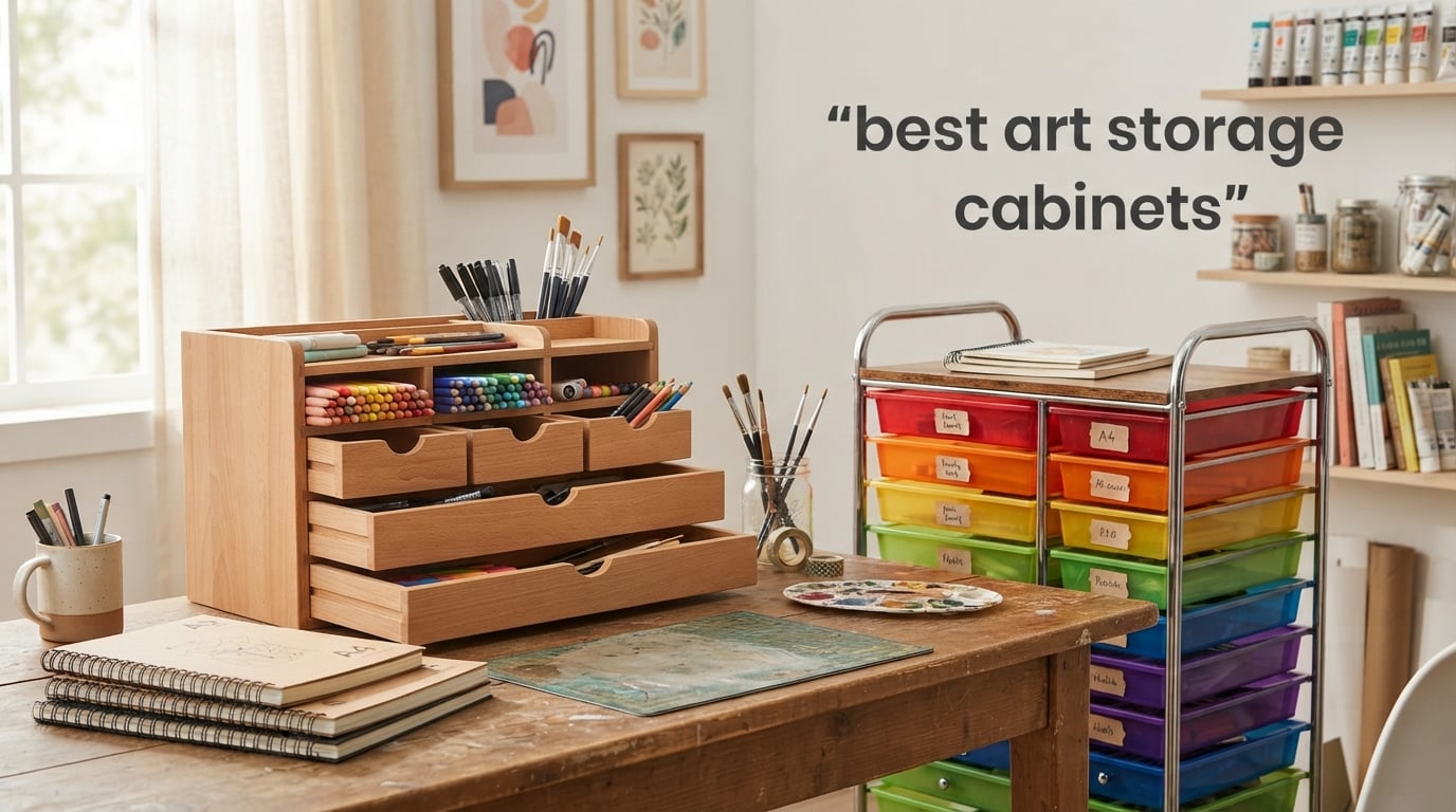 best art storage cabinets