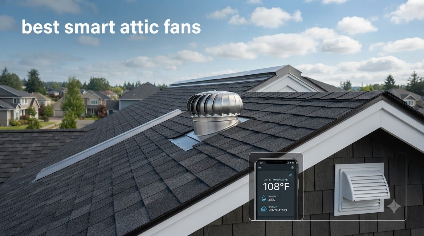 best smart attic fans