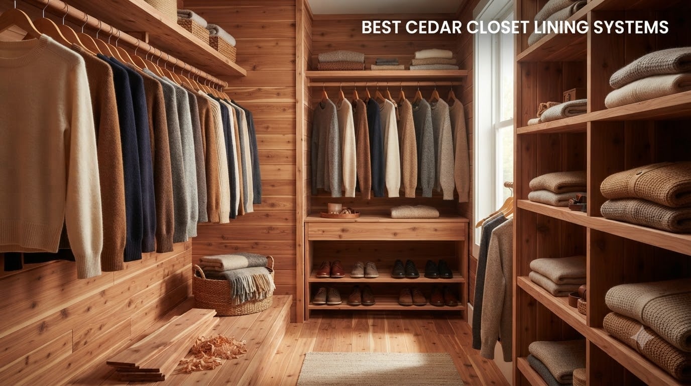 best cedar closet lining systems