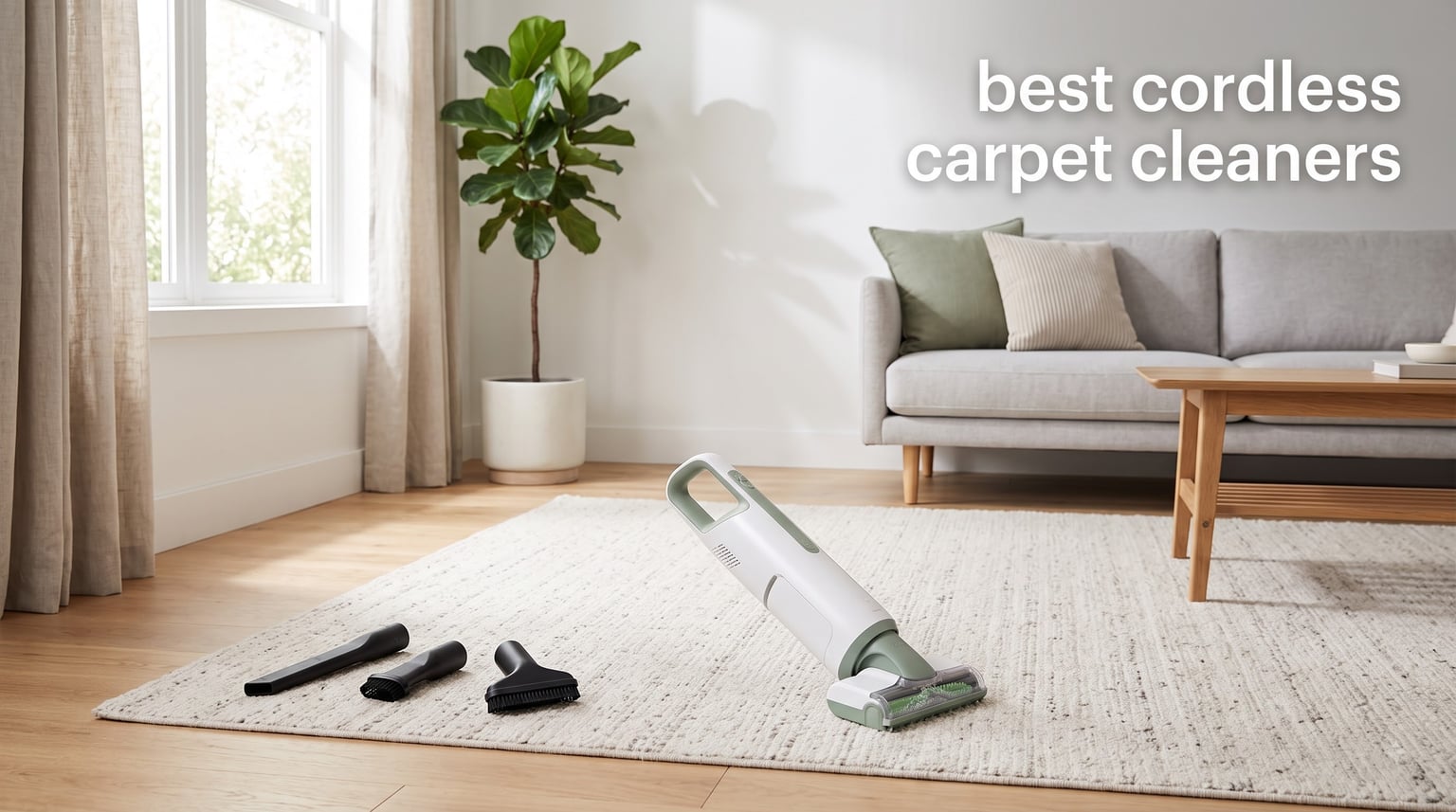 best cordless carpet cleaners