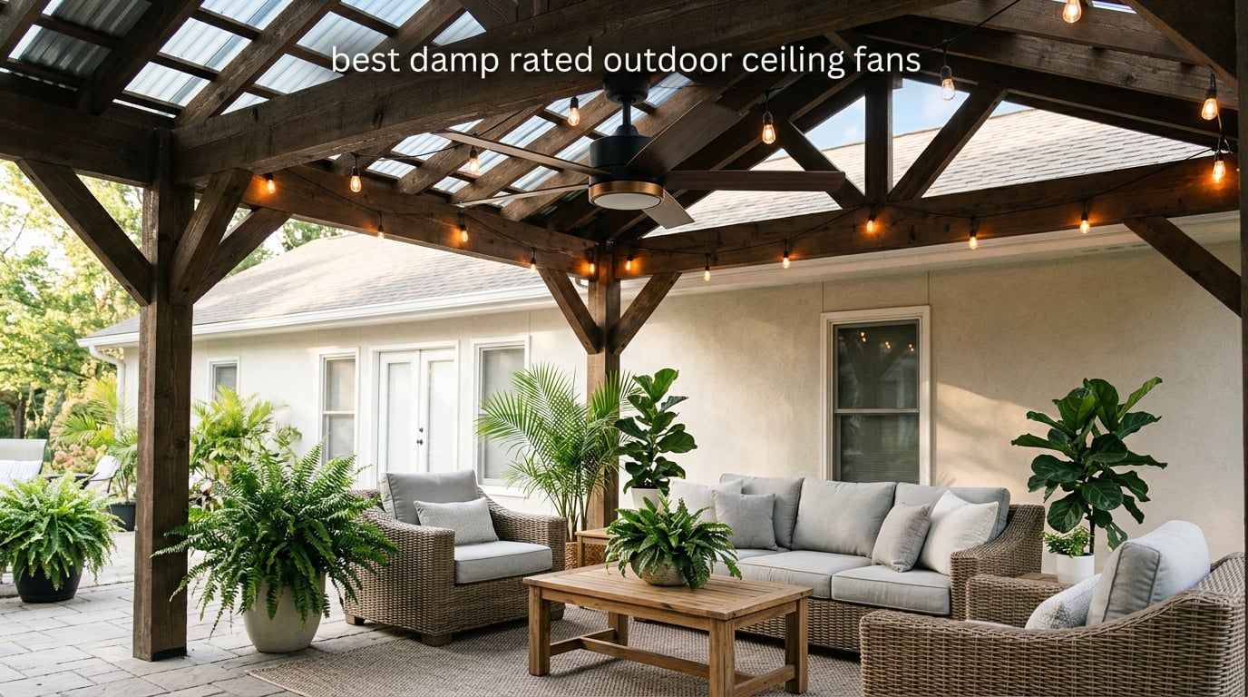 best damp rated outdoor ceiling fans