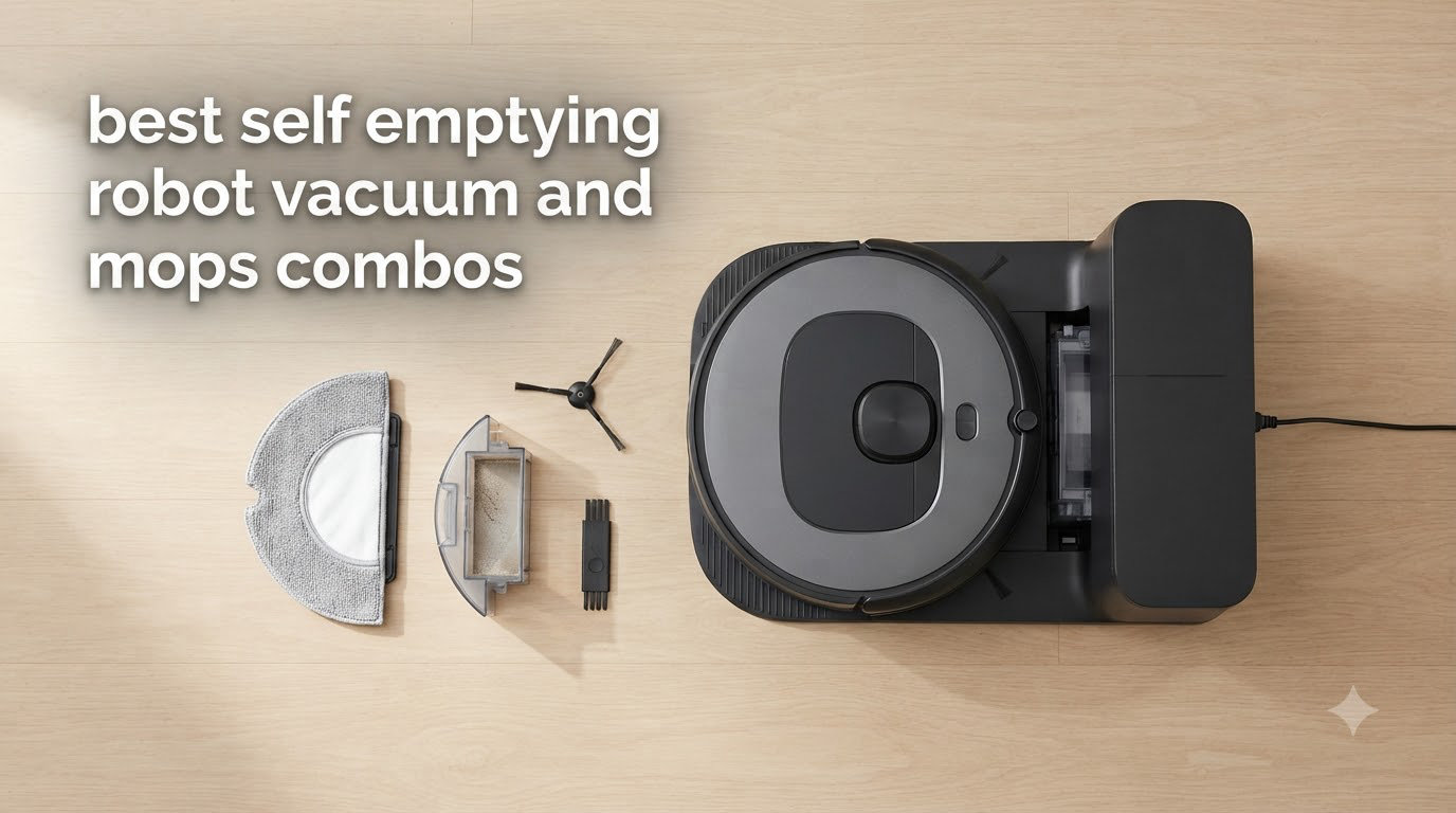 best self emptying robot vacuum and mops combos