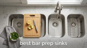 best bar prep sinks