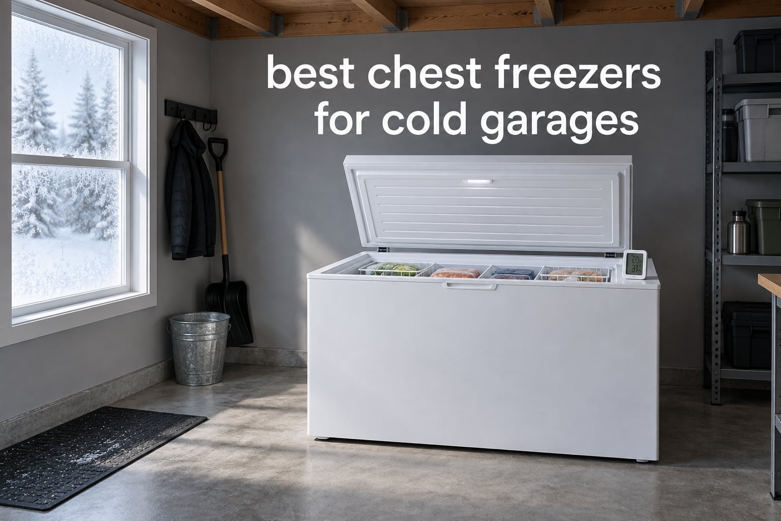 best chest freezers for cold garages