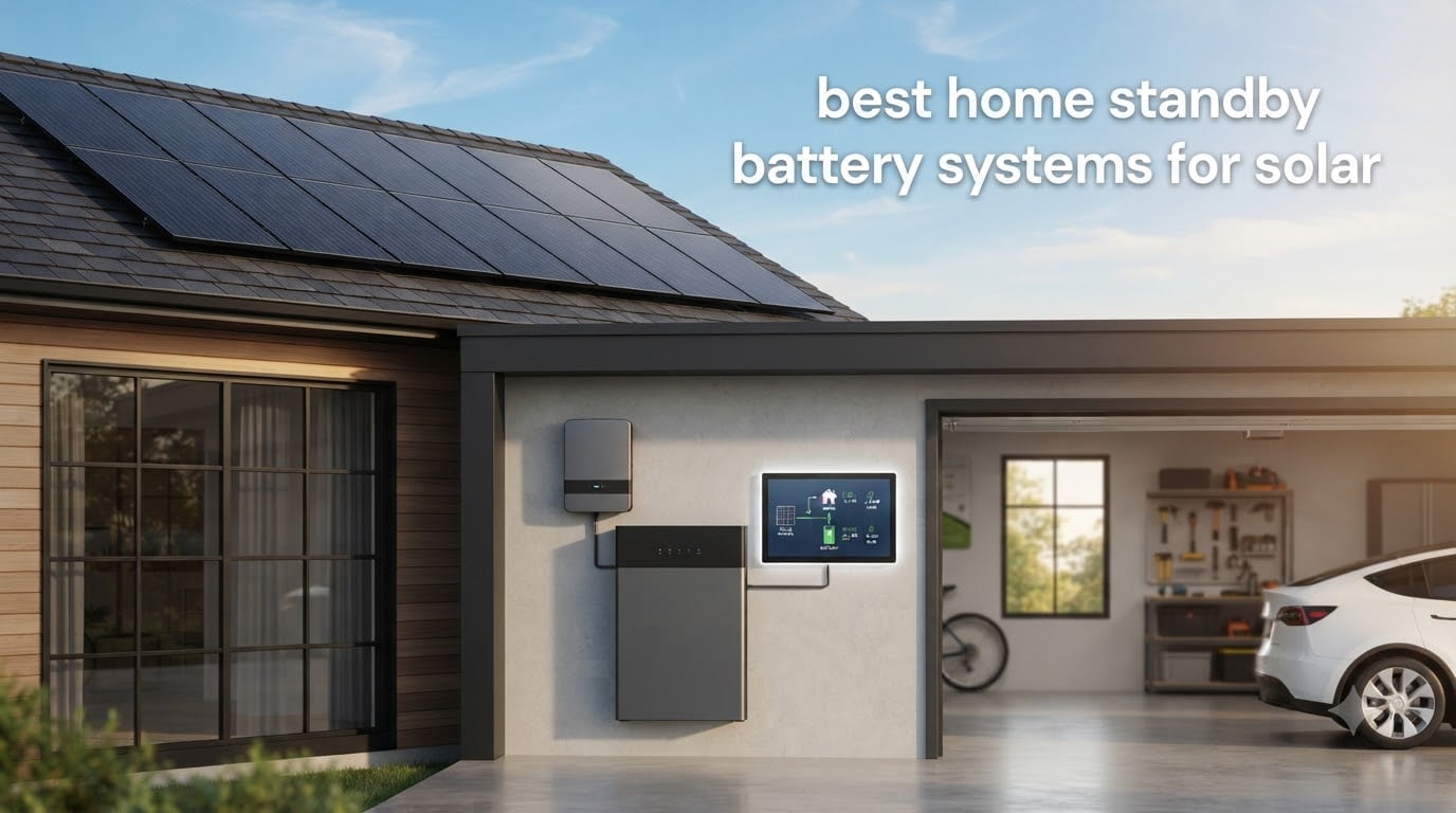 best home standby battery systems for solar