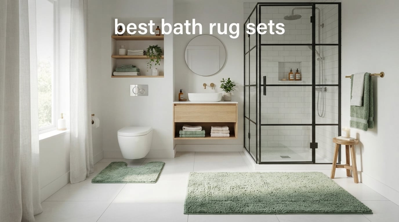 best bath rug sets