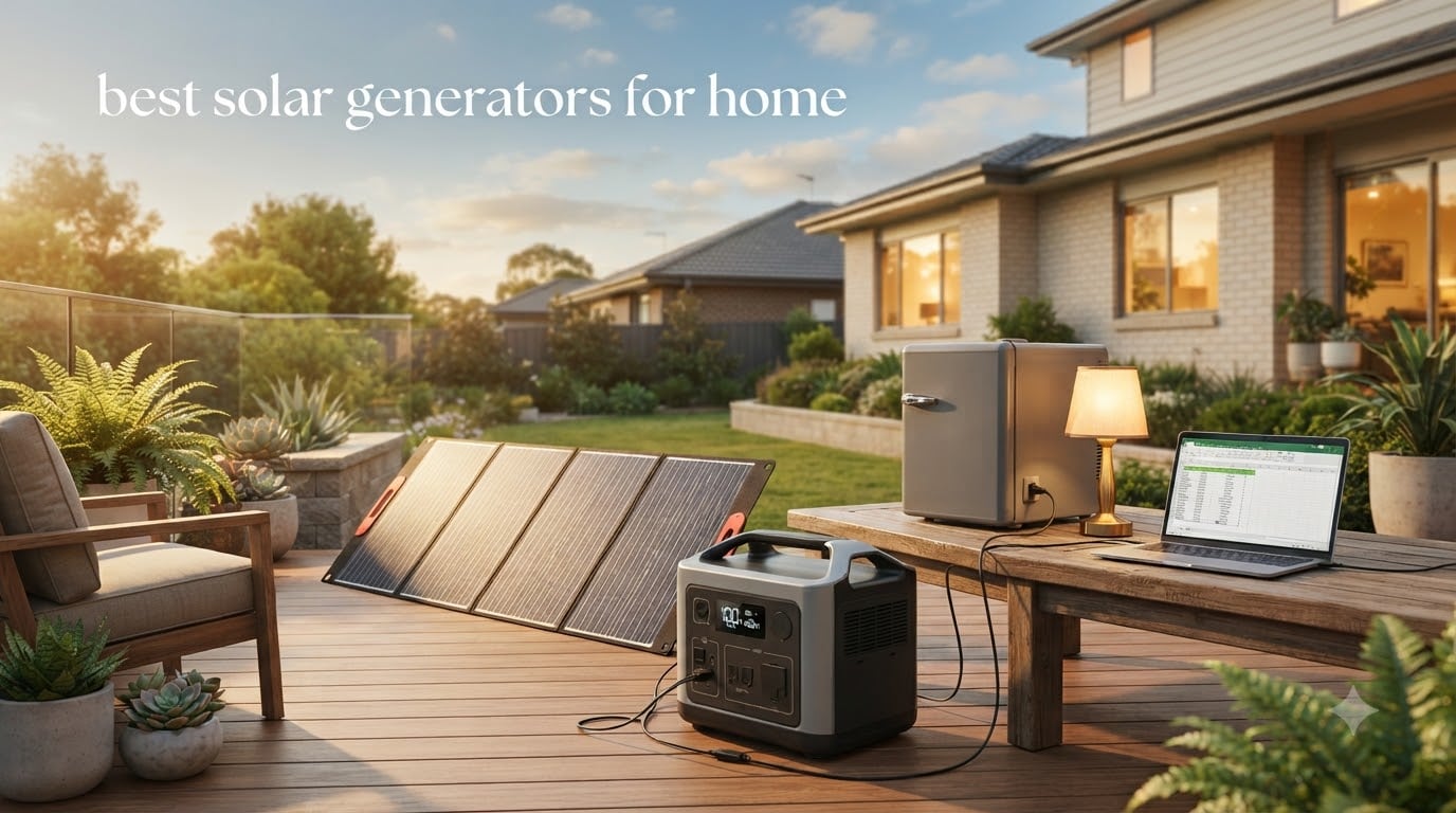 best solar generators for home
