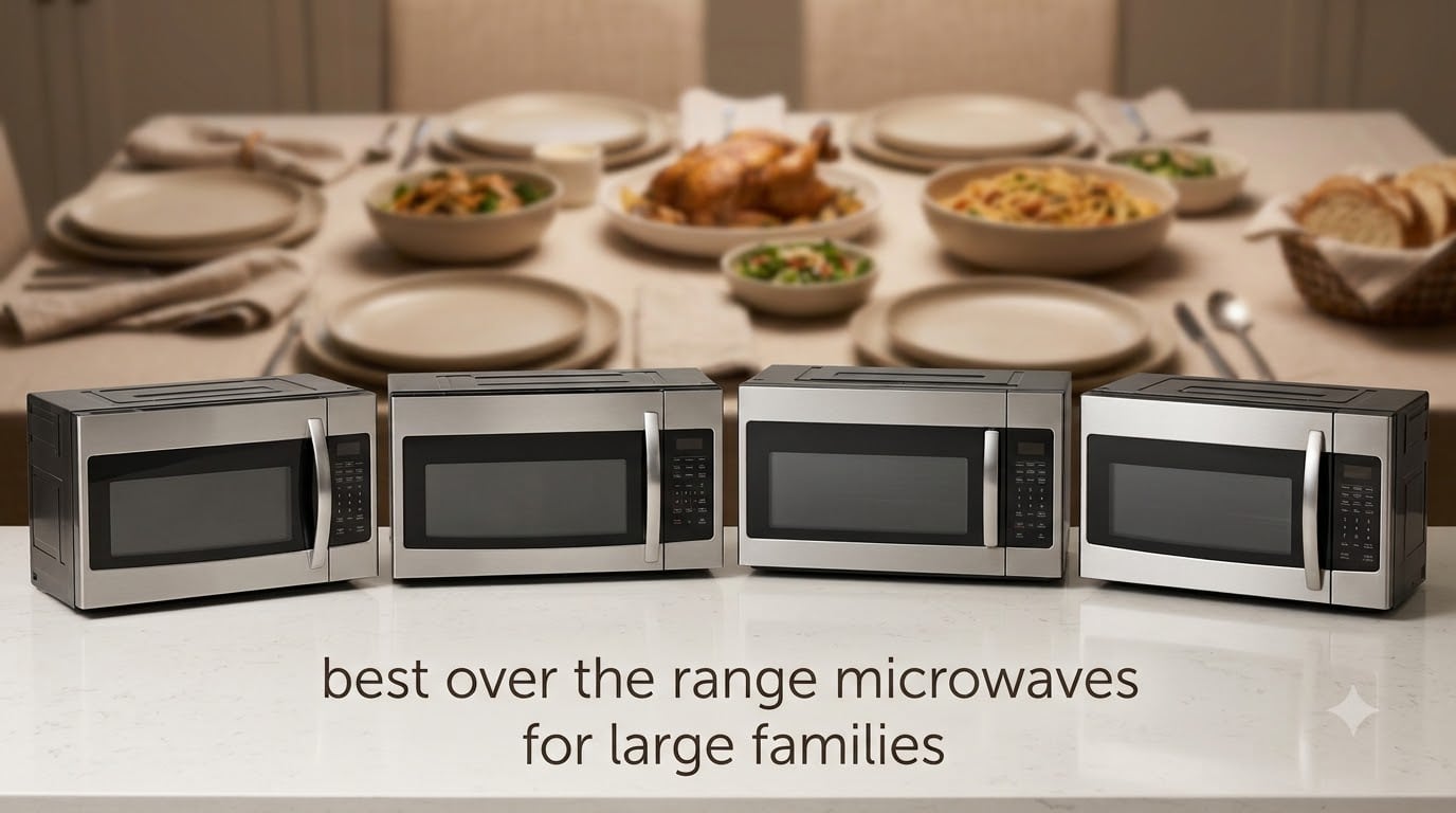 best over the range microwaves for large families
