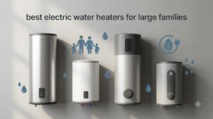 best electric water heaters for large families