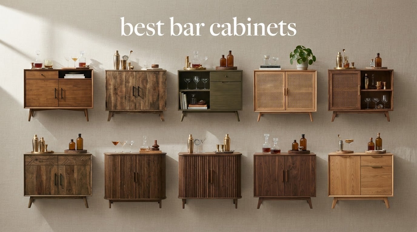 best bar cabinets