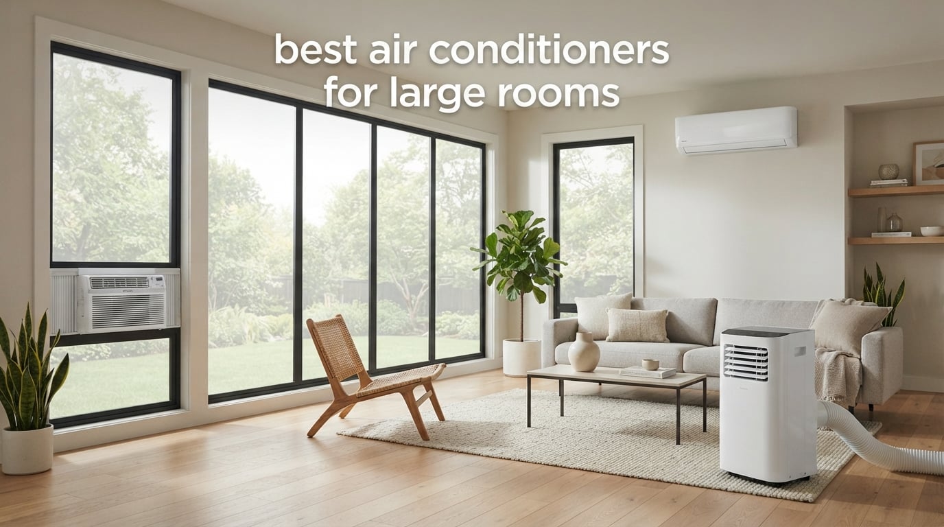best air conditioners for large rooms
