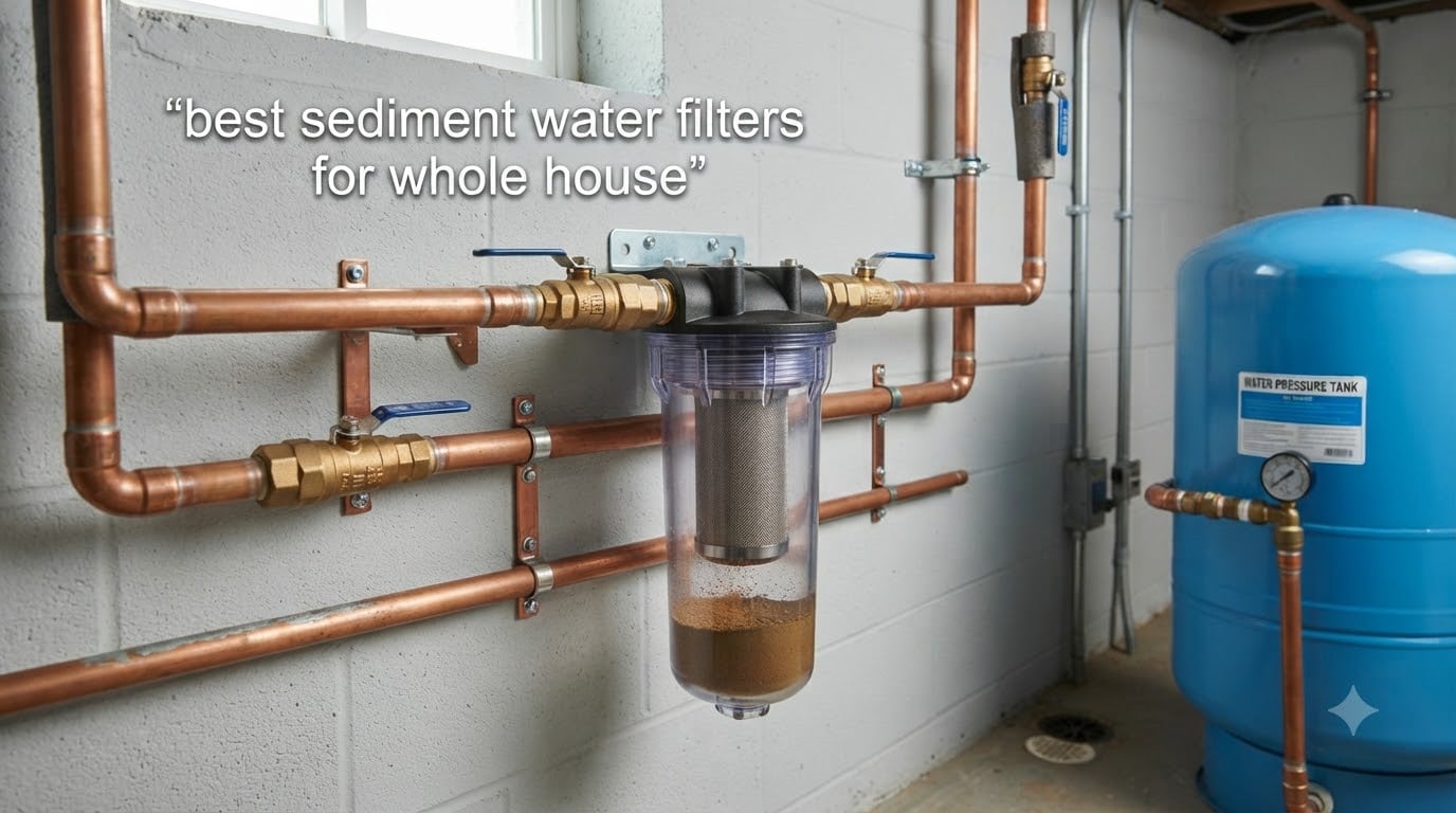 best sediment water filters for whole house