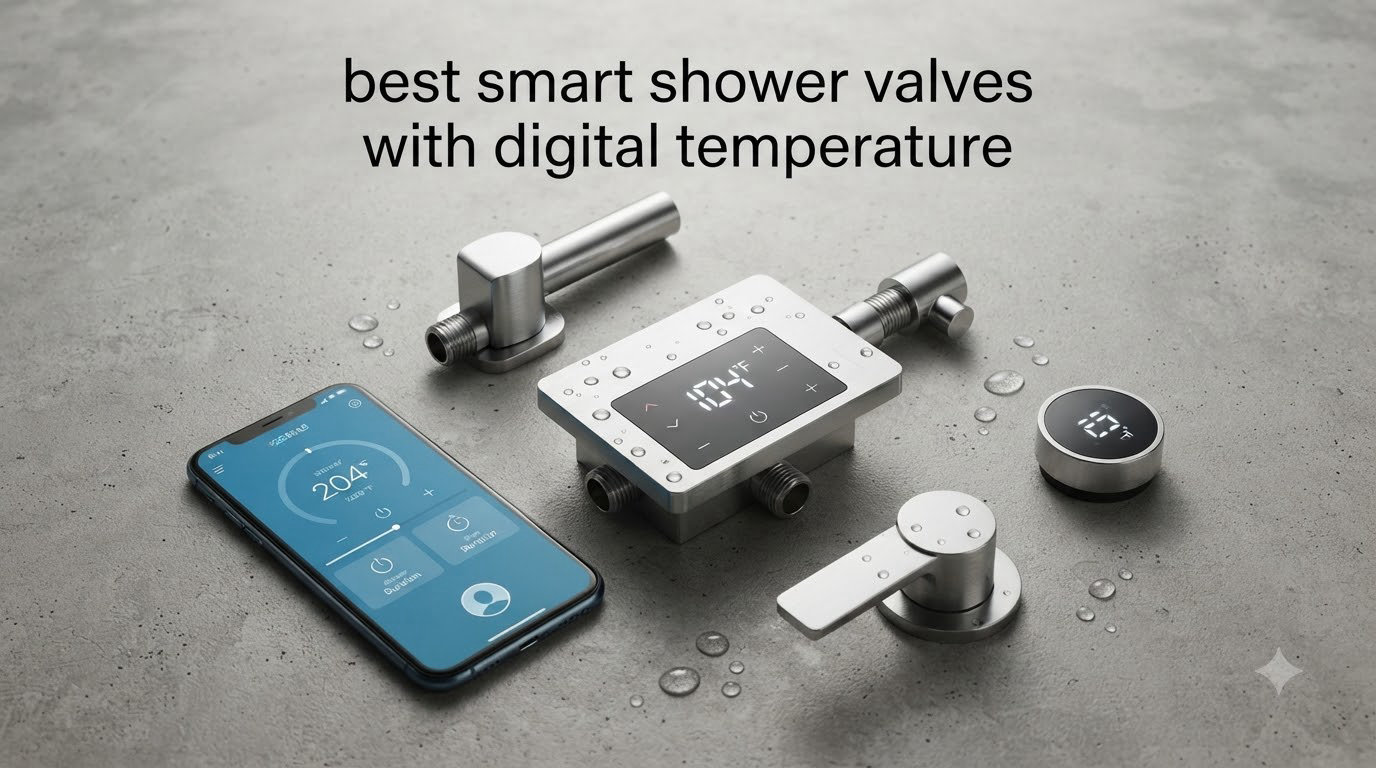 best smart shower valves with digital temperature