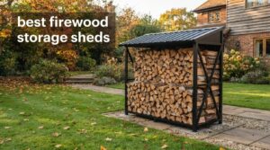 best firewood storage sheds