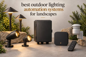 best outdoor lighting automation systems for landscapes