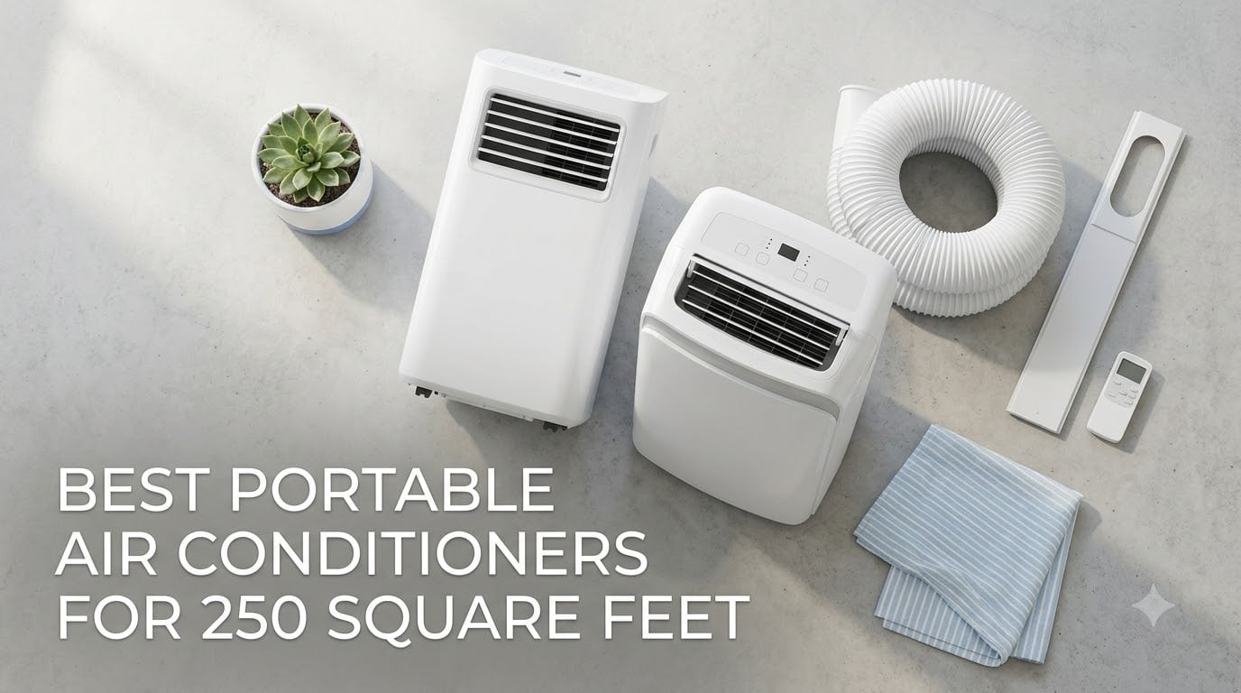 best portable air conditioners for 250 square feet