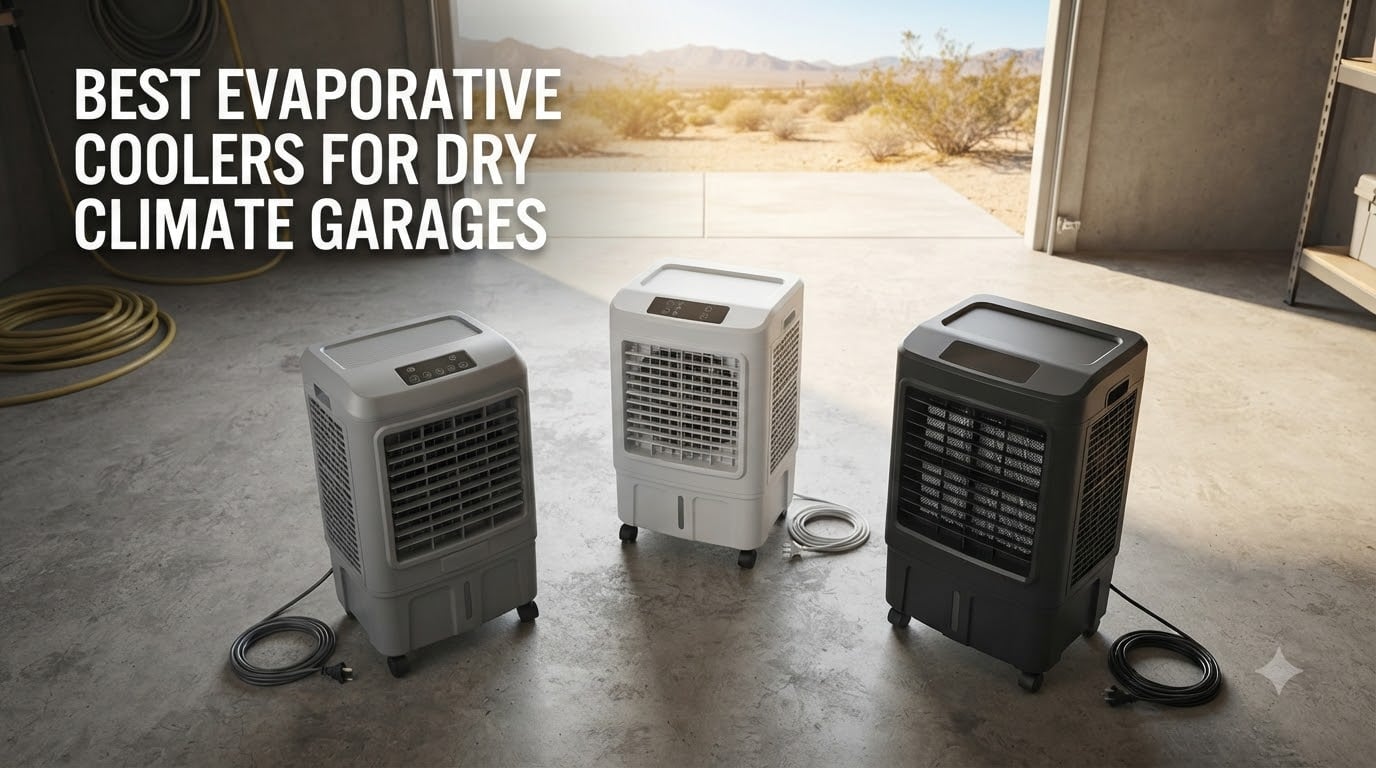 best evaporative coolers for dry climate garages