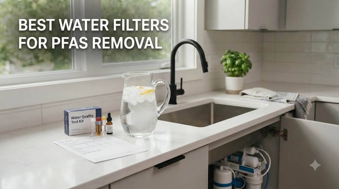 best water filters for pfas removal