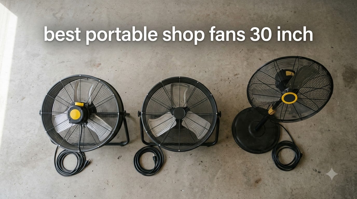 best portable shop fans 30 inch
