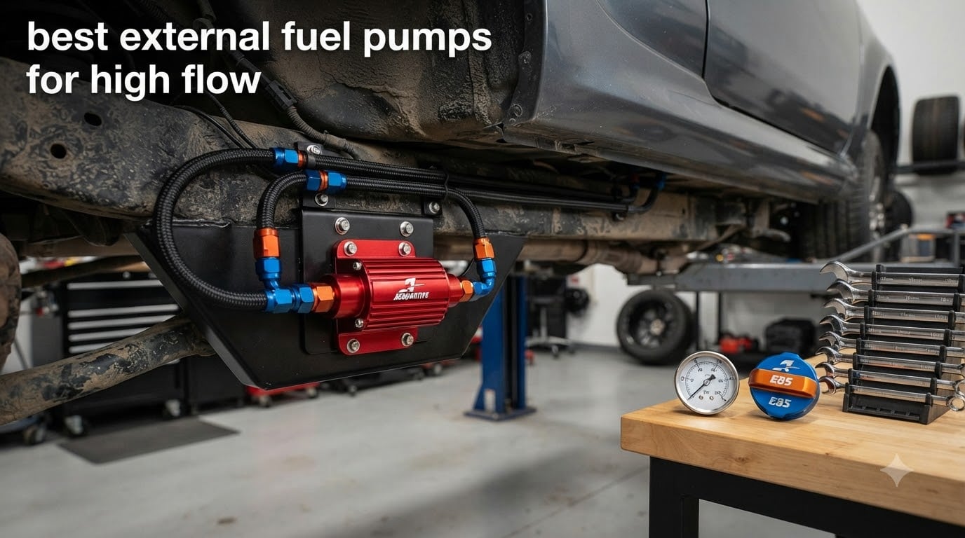 best external fuel pumps for high flow