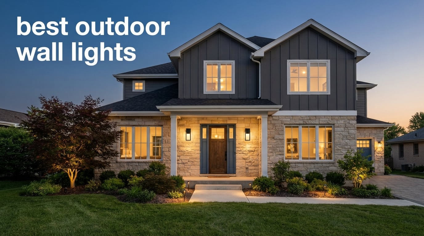 best outdoor wall lights