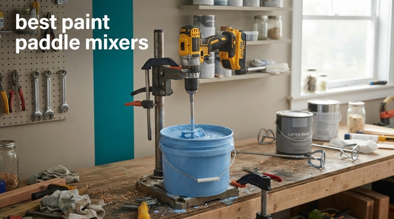 best paint paddle mixers
