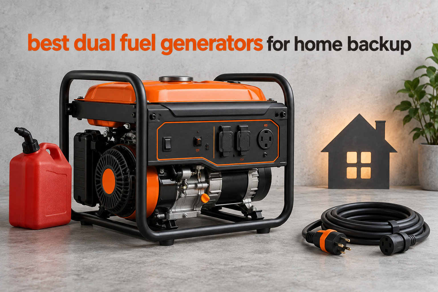best dual fuel generators for home backup