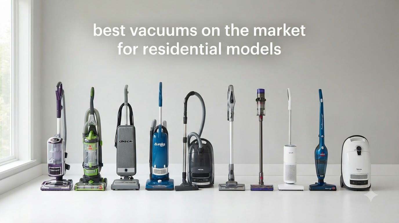 best vacuums on the market for residential models