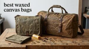best waxed canvas bags
