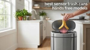 best sensor trash cans hands free models