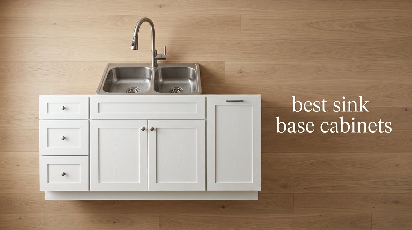 best sink base cabinets