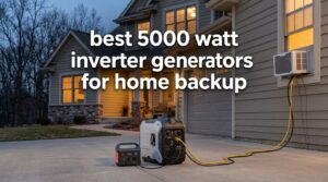 best 5000 watt inverter generators for home backup