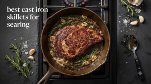 best cast iron skillets for searing