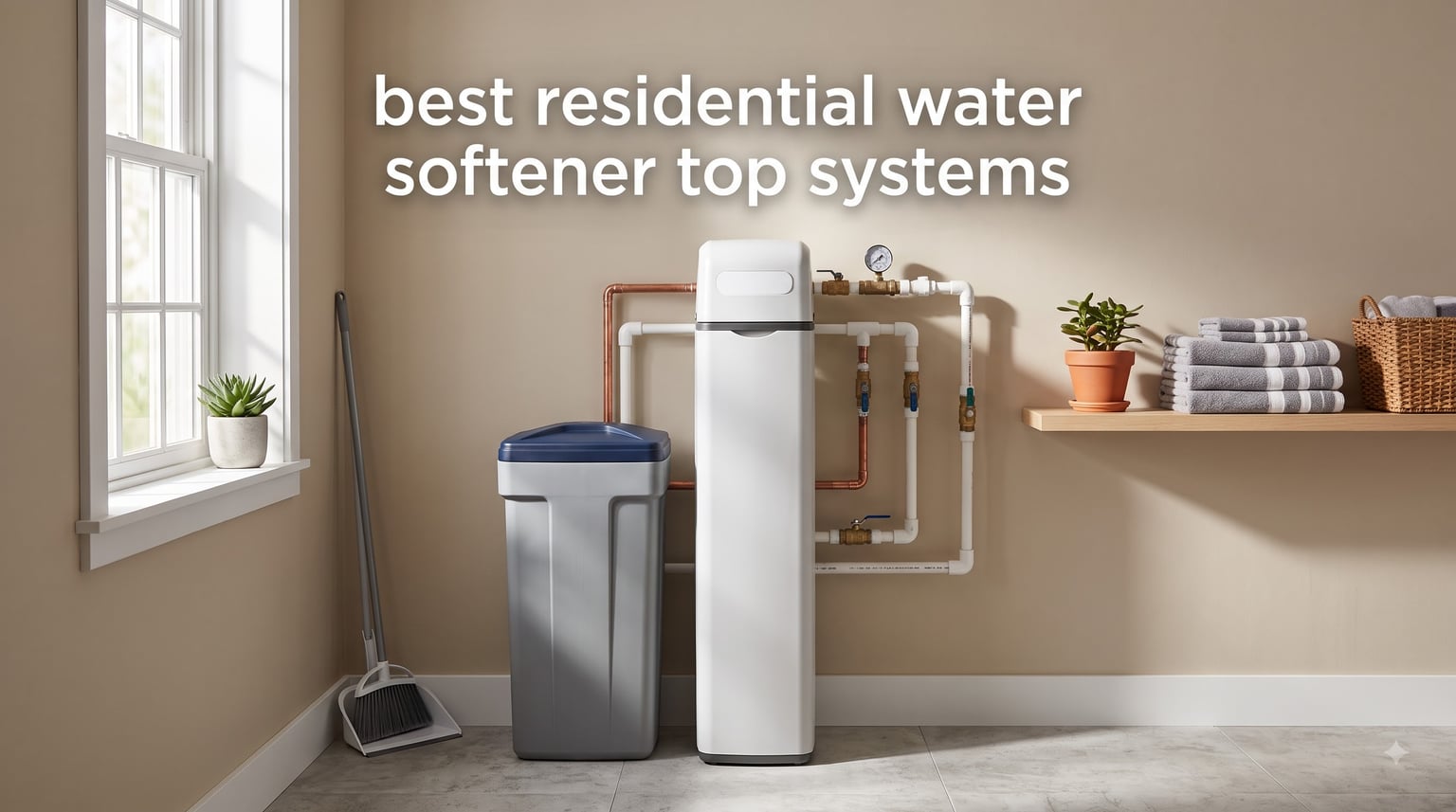 best residential water softener top systems