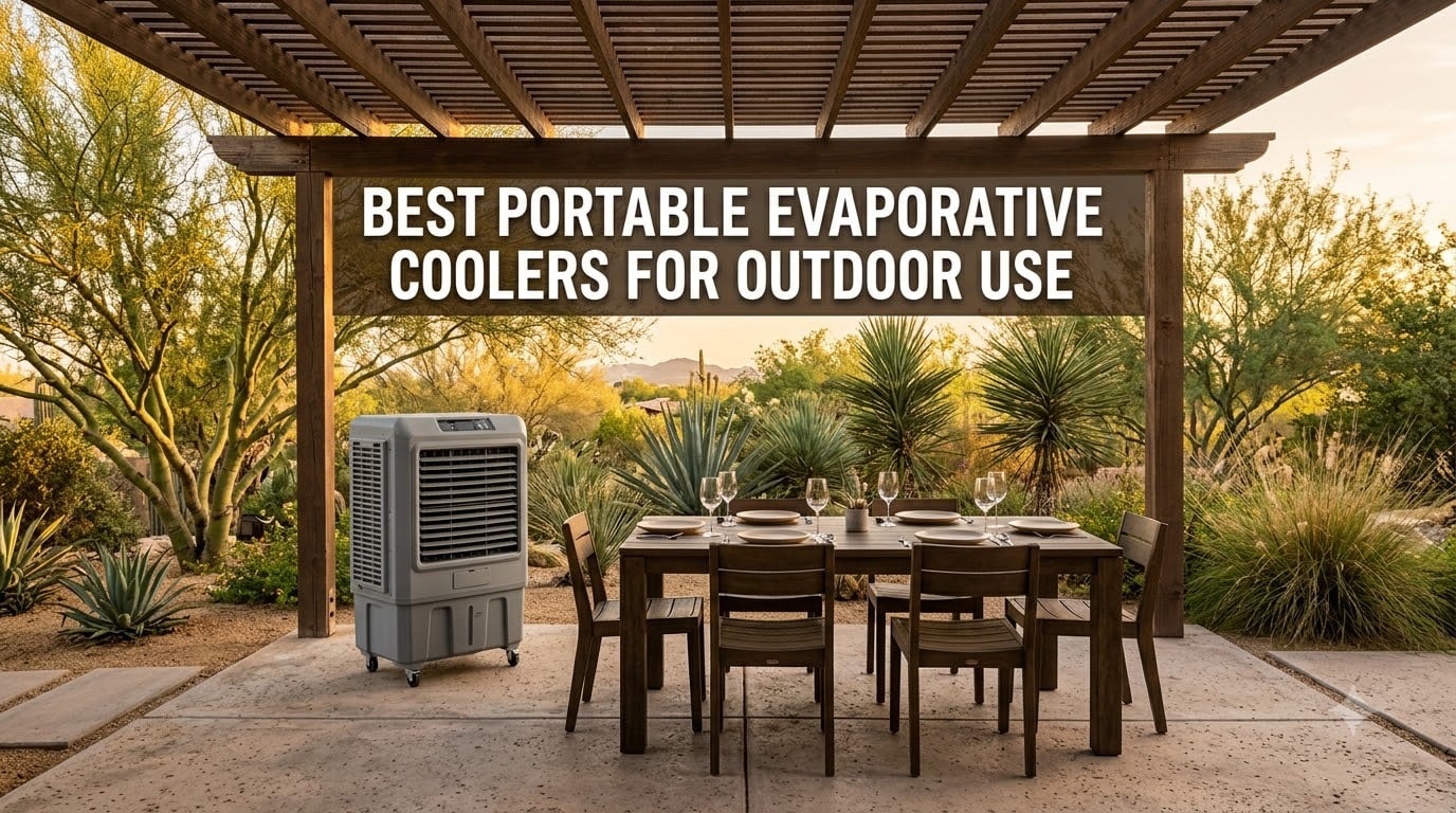best portable evaporative coolers for outdoor use