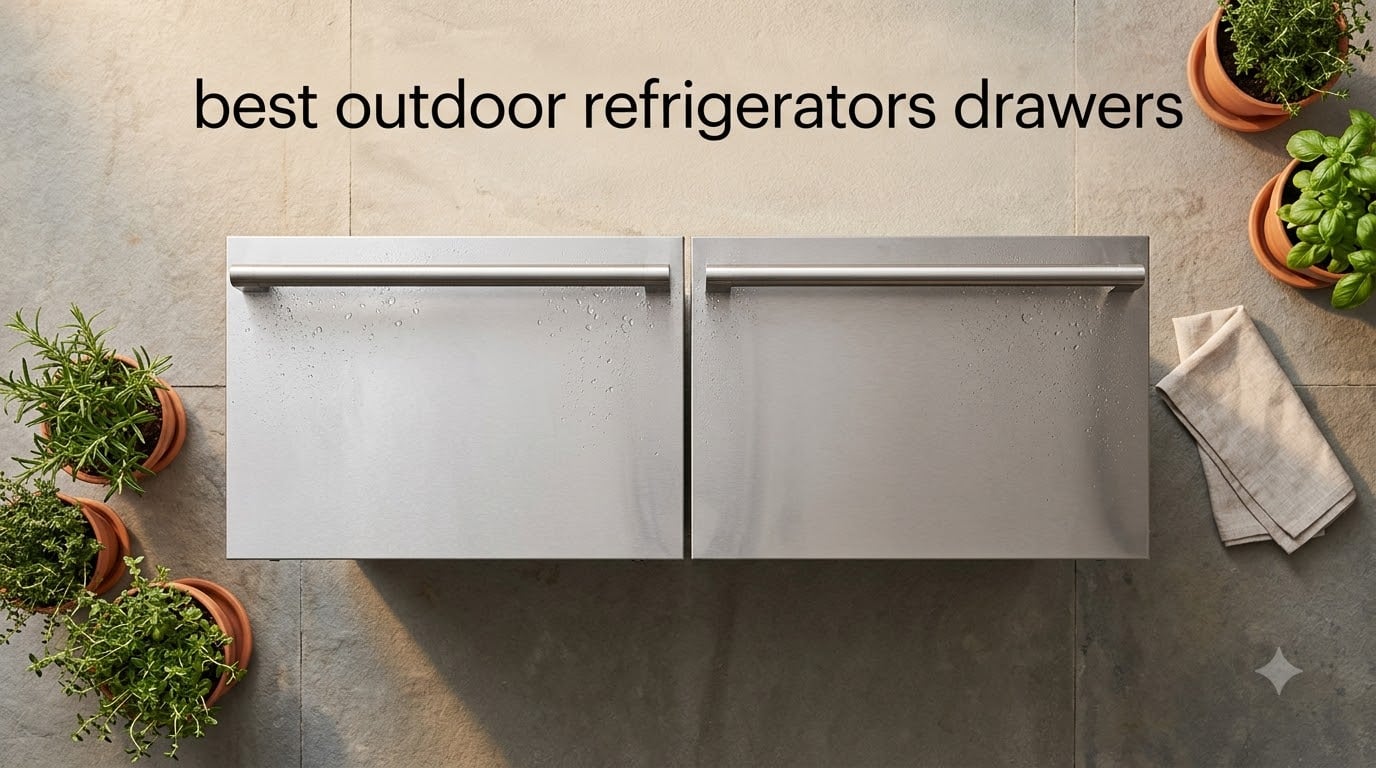 best outdoor refrigerators drawers