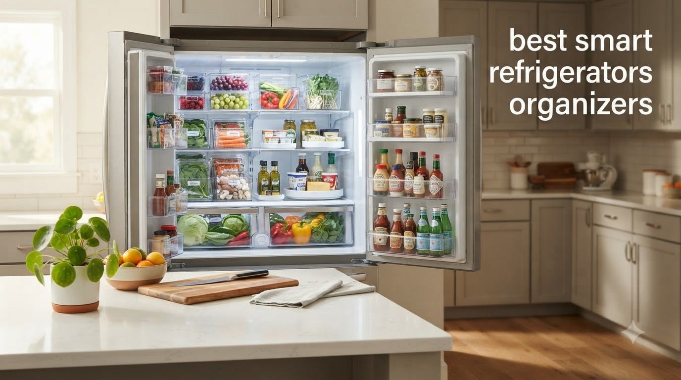 best smart refrigerators organizers