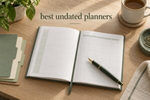 best undated planners