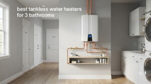 best tankless water heaters for 3 bathrooms