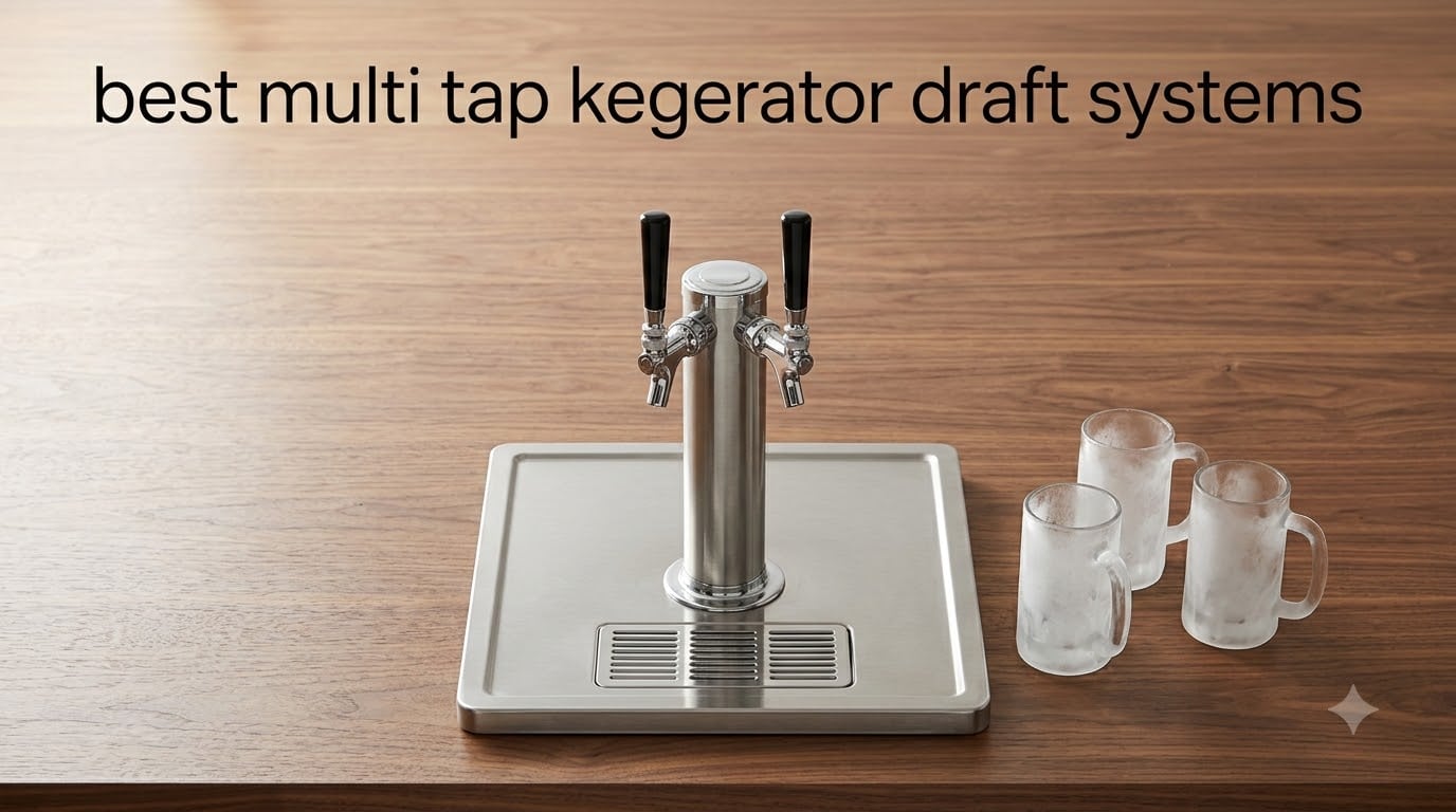 best multi tap kegerator draft systems