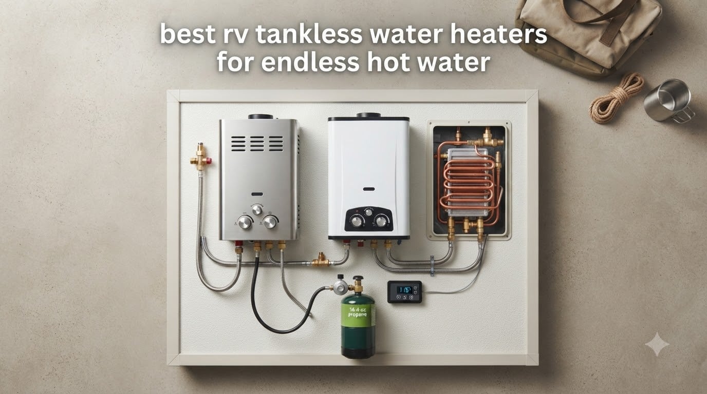 best rv tankless water heaters for endless hot water
