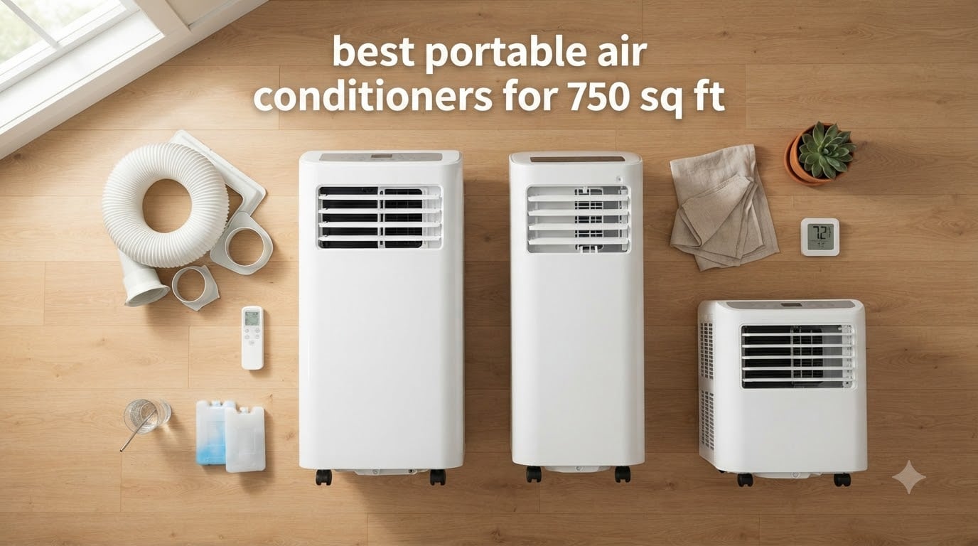 best portable air conditioners for 750 sq ft