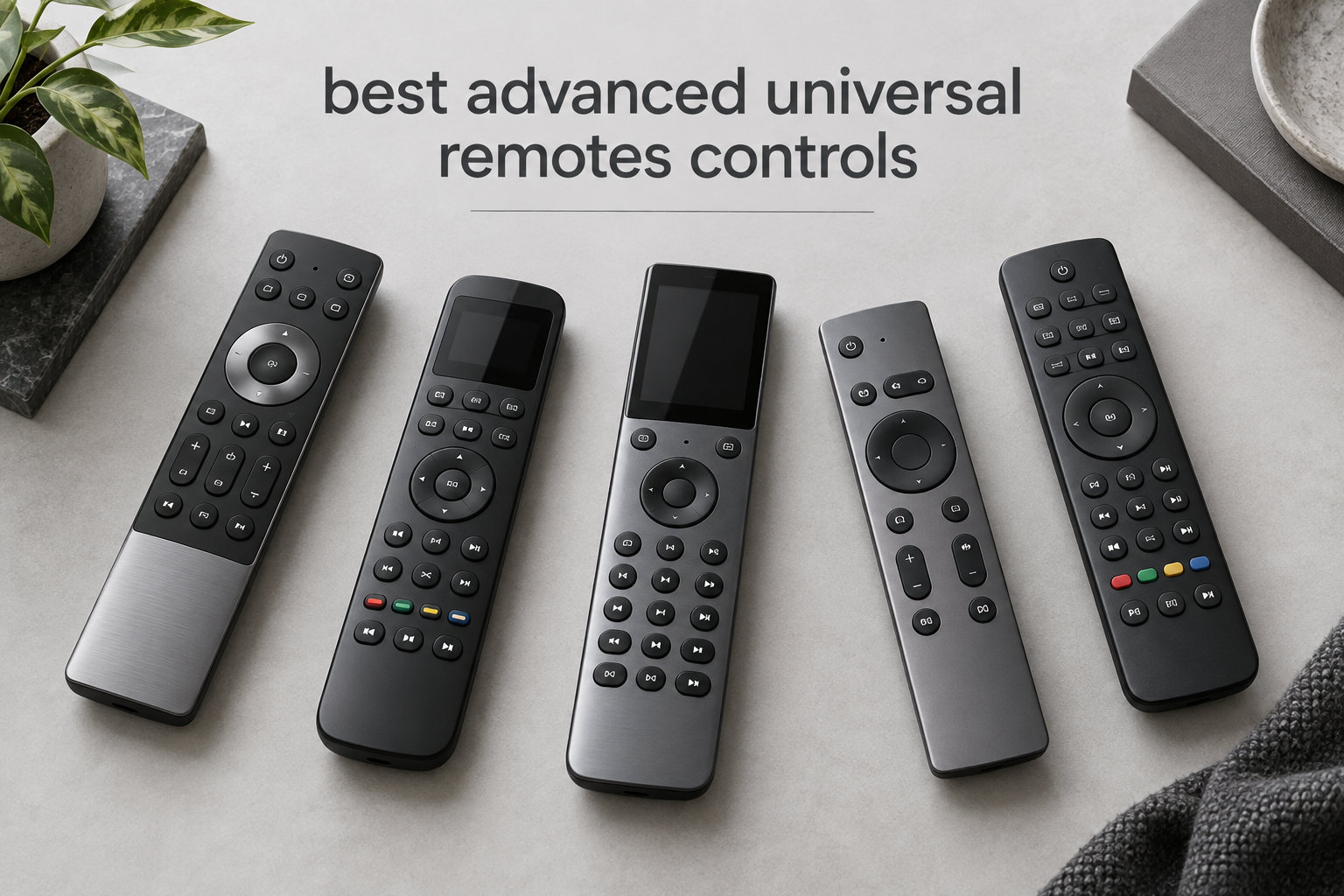 best advanced universal remotes controls