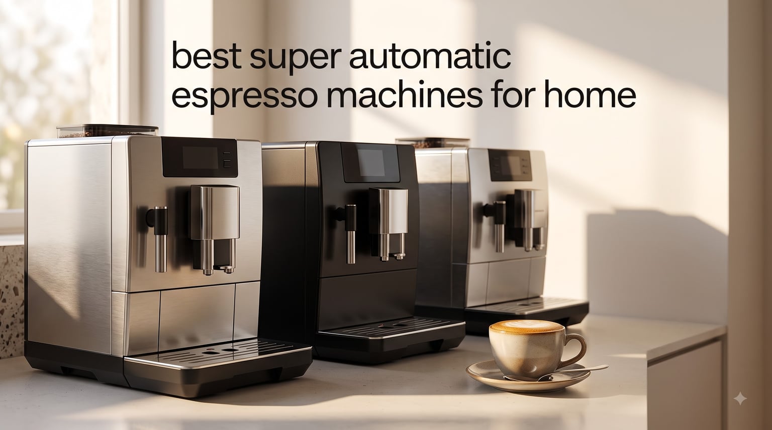 best super automatic espresso machines for home