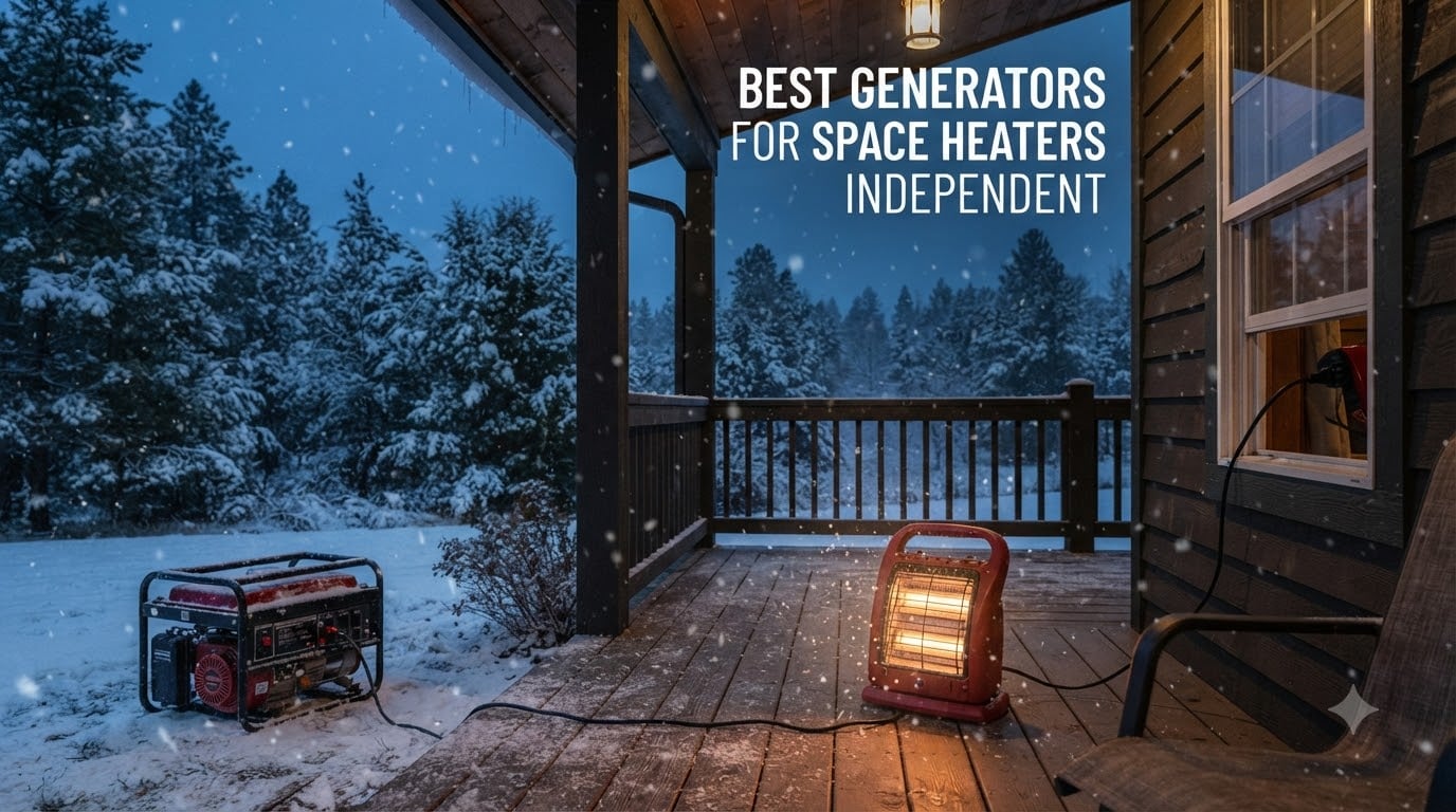 best generators for space heaters independent