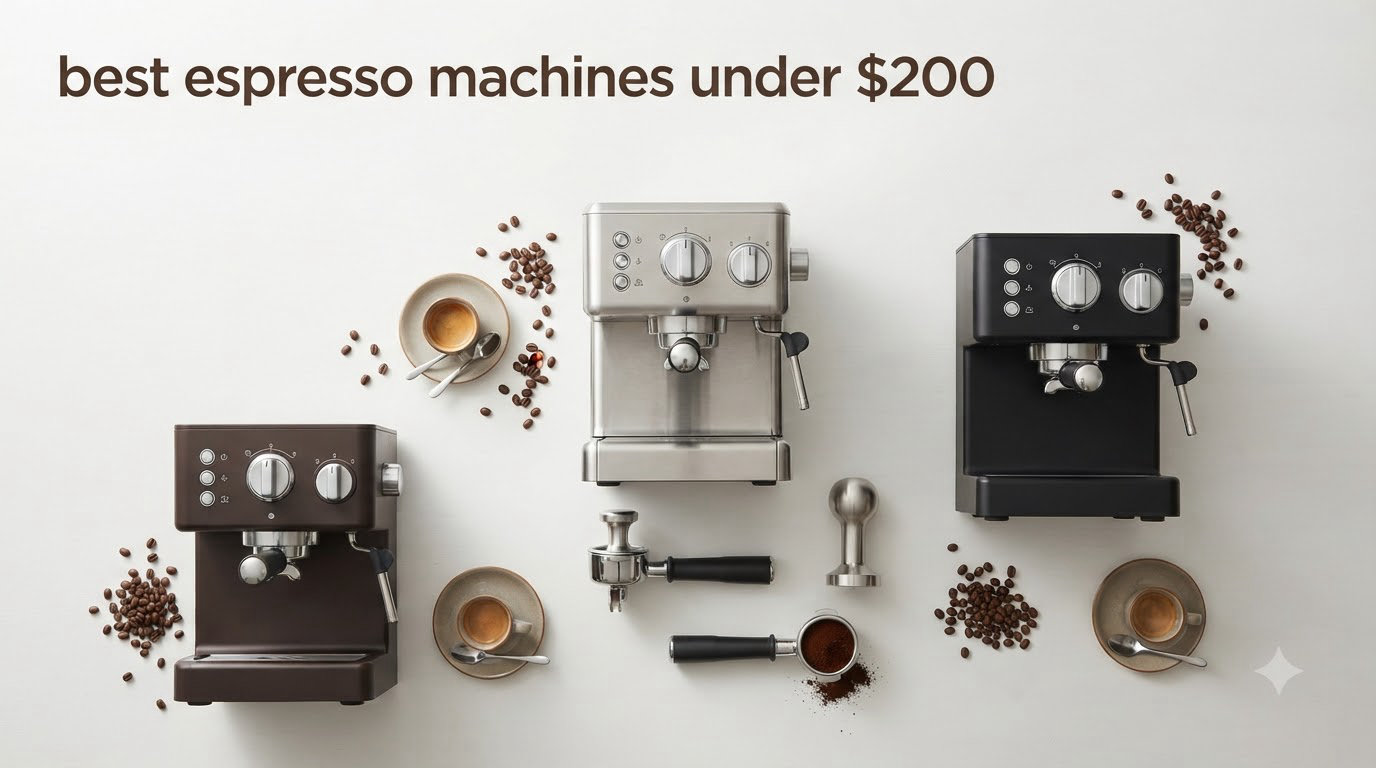 best espresso machines under $200