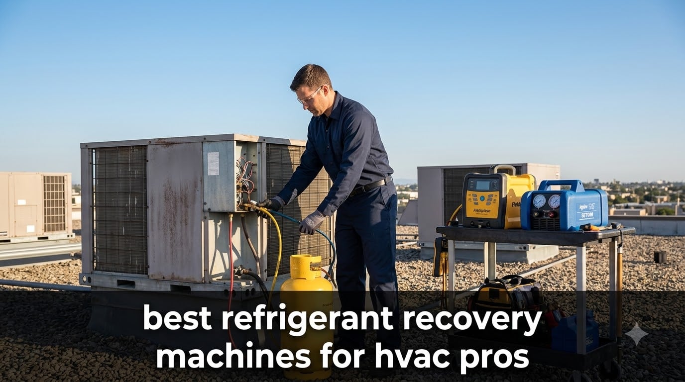 best refrigerant recovery machines for hvac pros