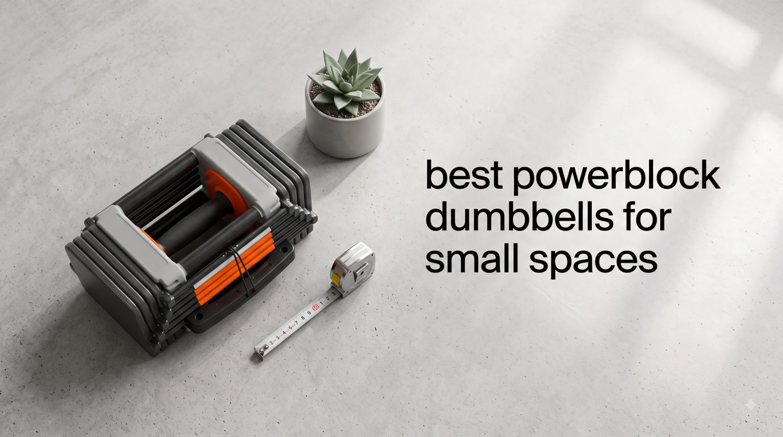 best powerblock dumbbells for small spaces
