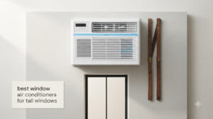 best window air conditioners for tall windows
