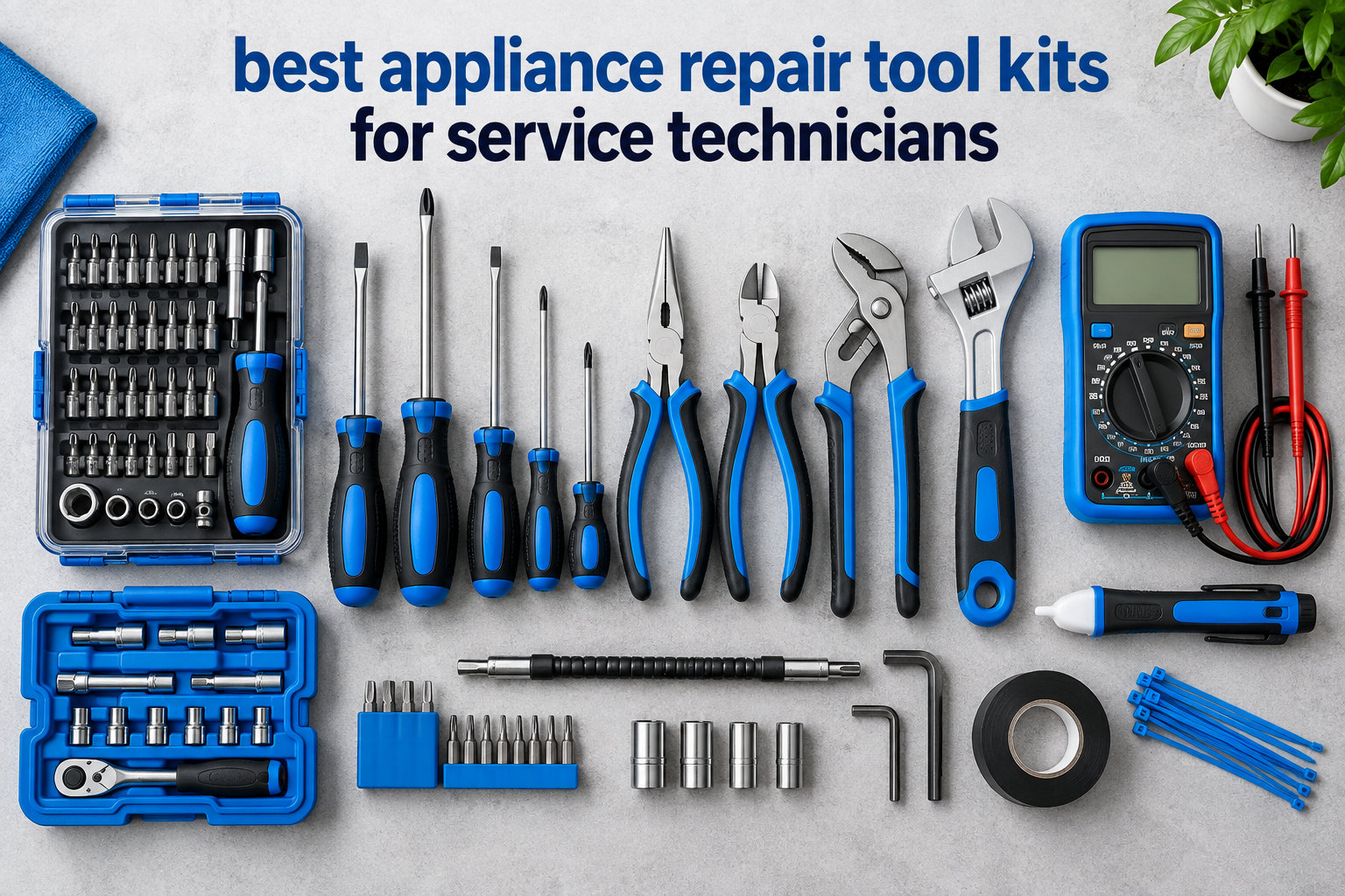 best appliance repair tool kits for service technicians